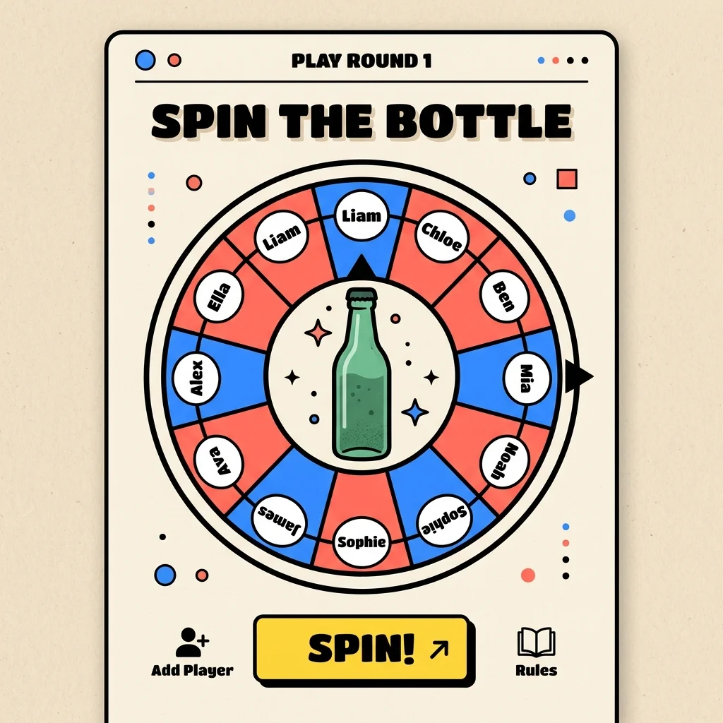 Spin the Bottle Mode Screenshot